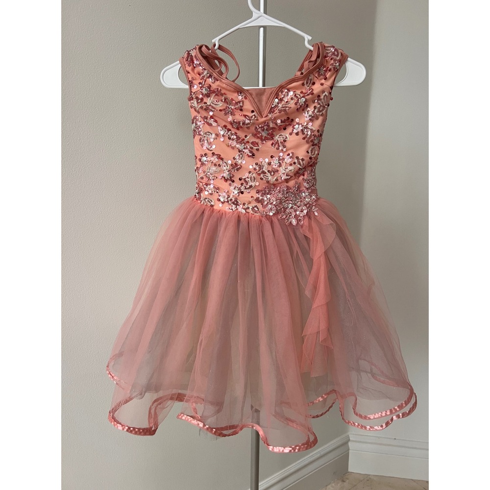 Pink Weissman girls professional ballet costume